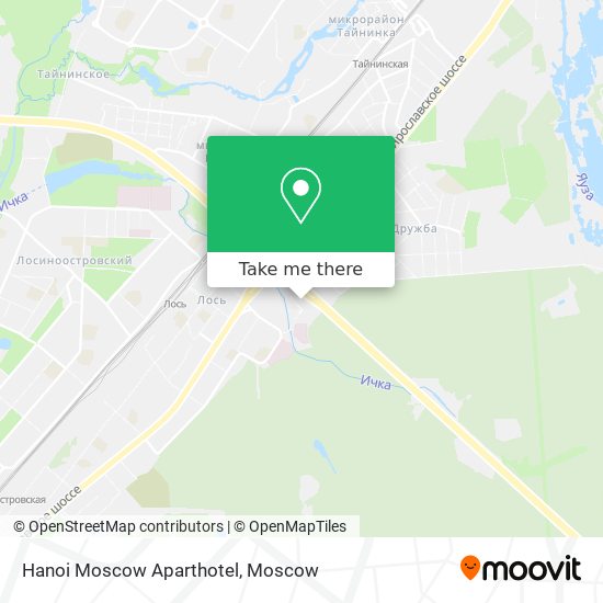 Hanoi Moscow Aparthotel map