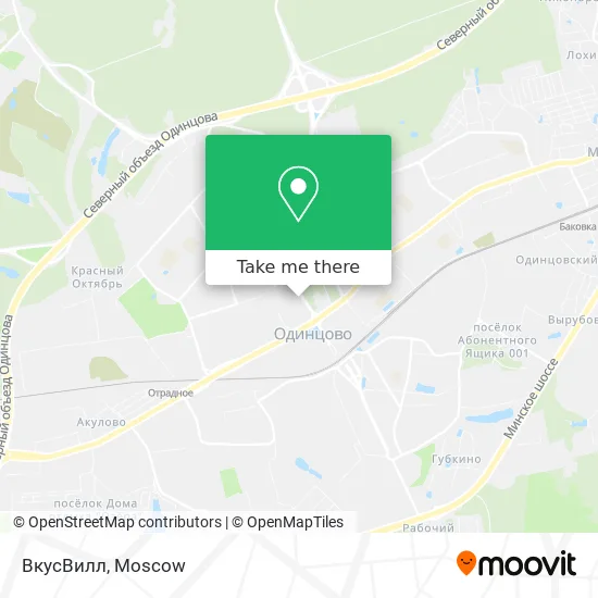 ВкусВилл map