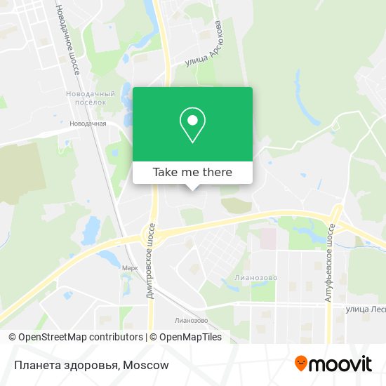 Планета здоровья map