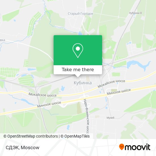 СДЭК map