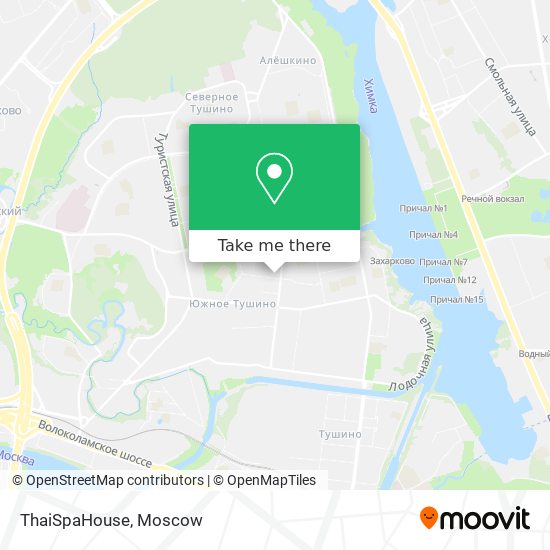 ThaiSpaHouse map