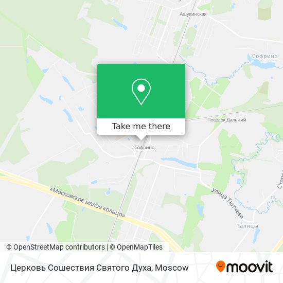 Церковь Сошествия Святого Духа map