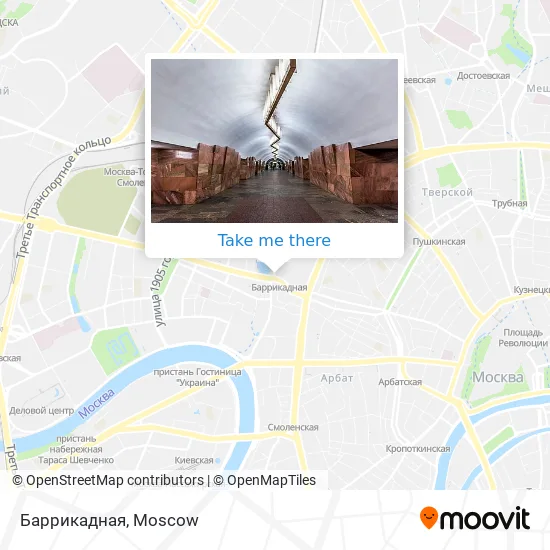 Баррикадная map