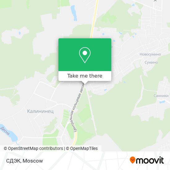 СДЭК map