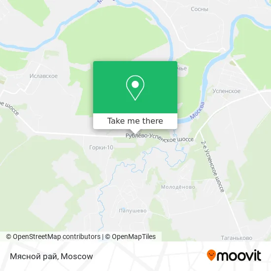 Мясной рай map