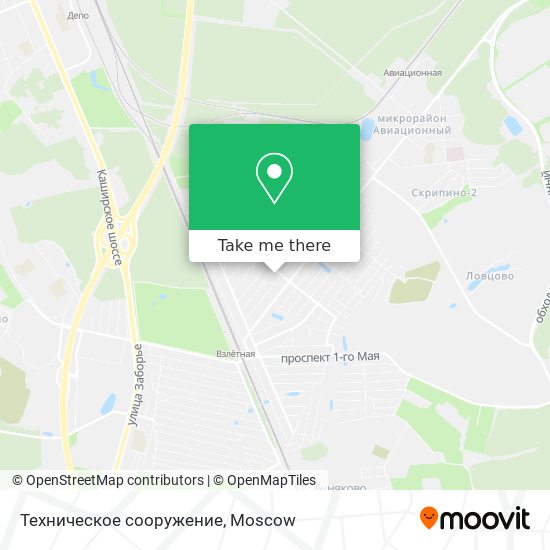 Техническое  сооружение map