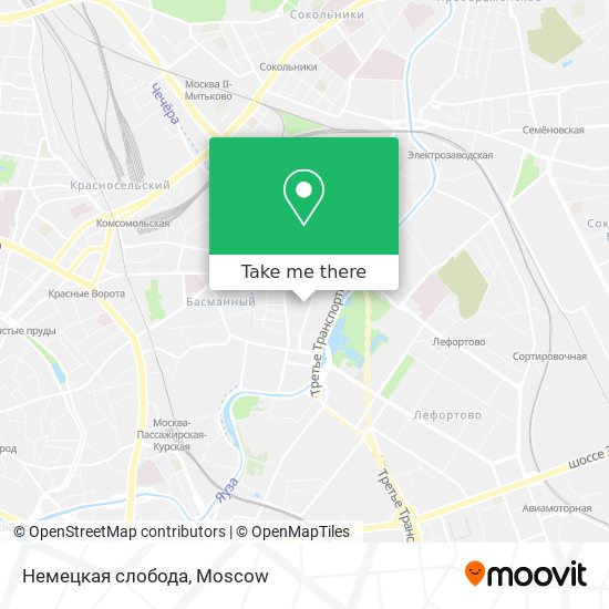 Немецкая слобода map