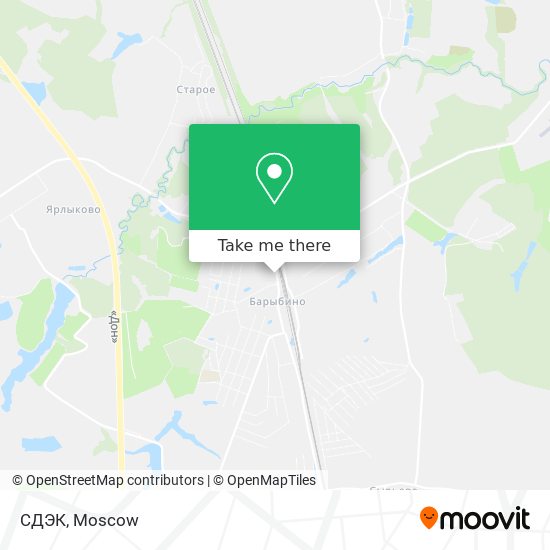 СДЭК map