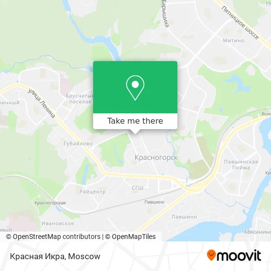 Красная Икра map