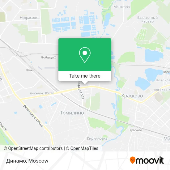 Динамо map