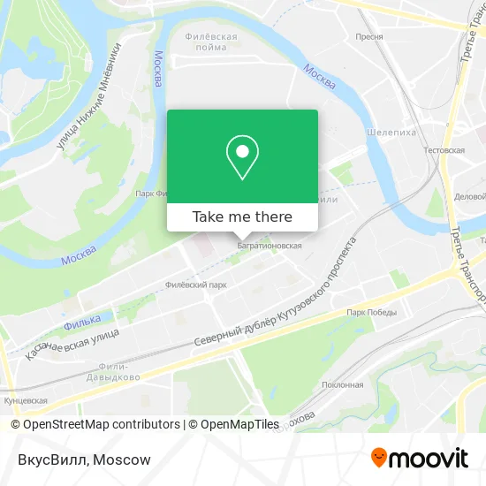 ВкусВилл map