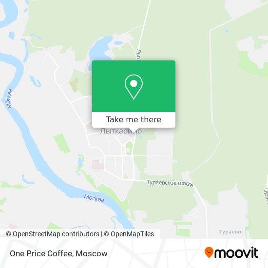 One Price Coffee map