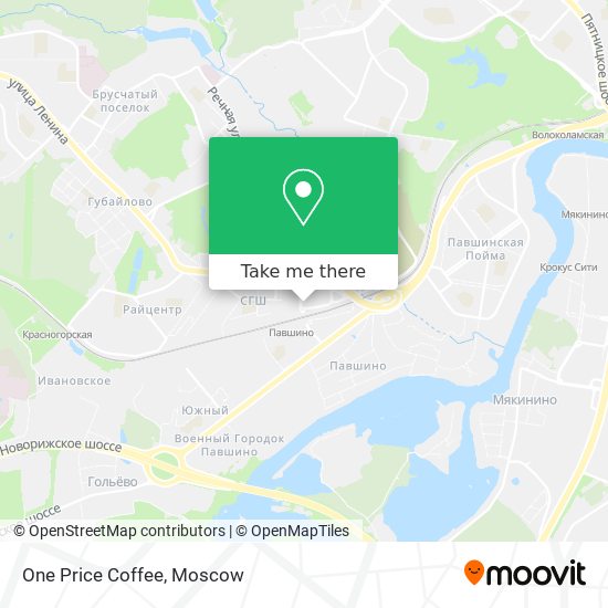 One Price Coffee map