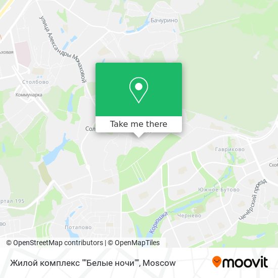 Жилой комплекс ""Белые ночи"" map