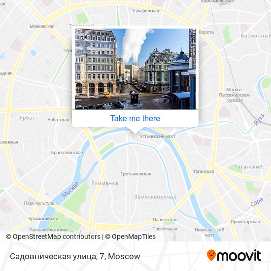 Садовническая улица, 7 map