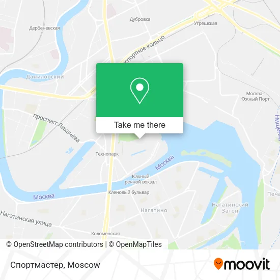 Спортмастер map