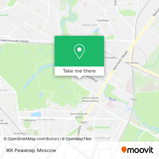 ЖК Режисер map