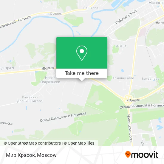 Мир Красок map