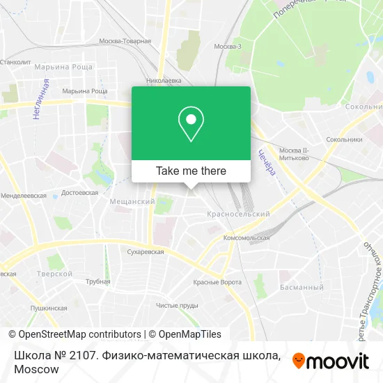 Школа № 2107. Физико-математическая школа map