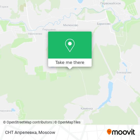 СНТ Апрелевка map