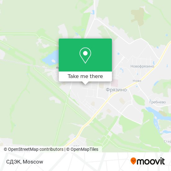 СДЭК map