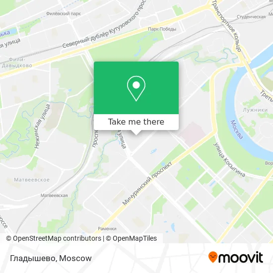 Гладышево map