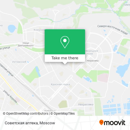 Советская аптека map