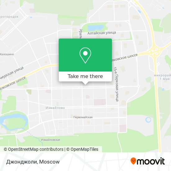 Джонджоли map