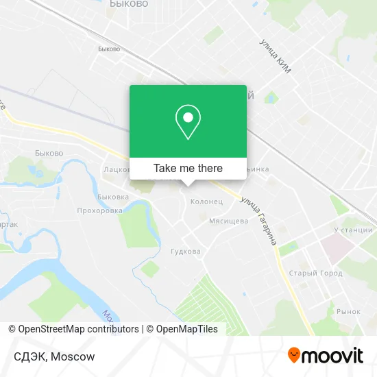 СДЭК map
