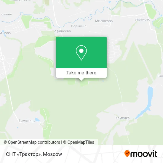 СНТ «Трактор» map