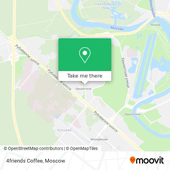 4friends Coffee map