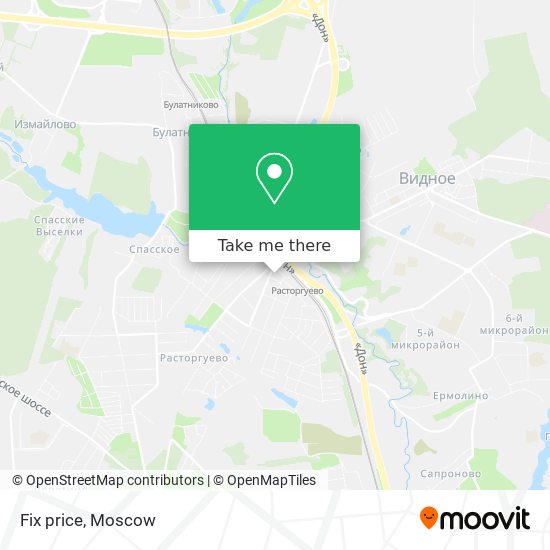 Fix price map