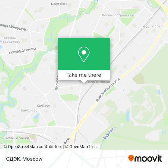 СДЭК map