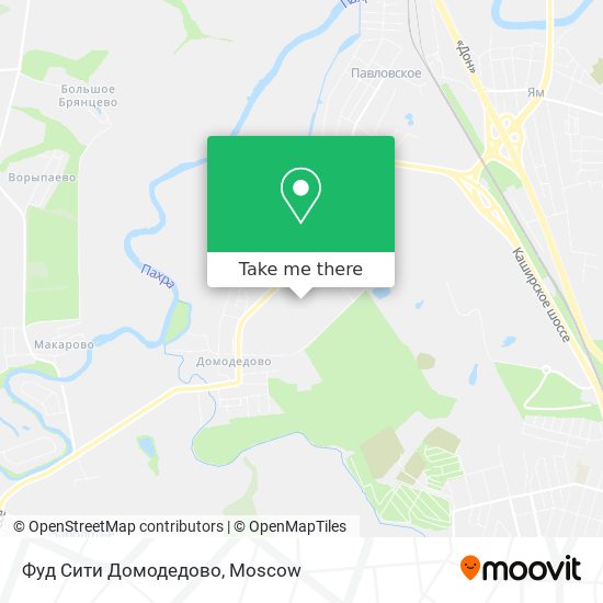 Фуд Сити Домодедово map