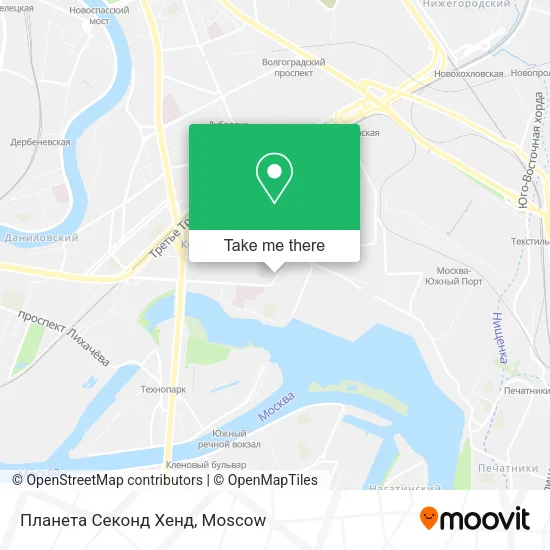 Планета Секонд Хенд map