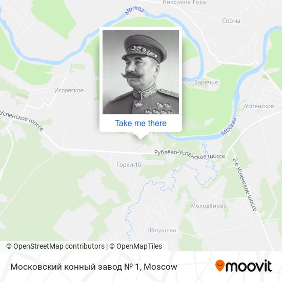 Московский конный завод № 1 map