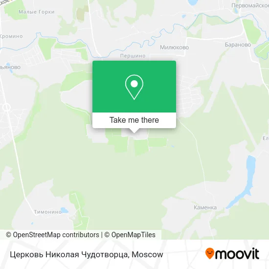 Церковь Николая Чудотворца map