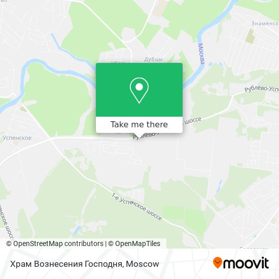 Храм Вознесения Господня map