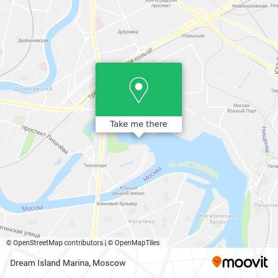 Dream Island Marina map