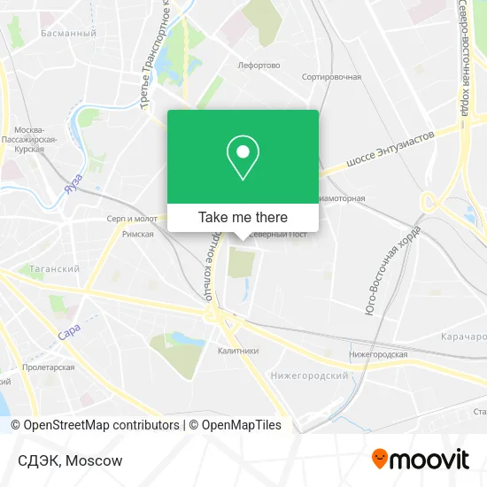 СДЭК map