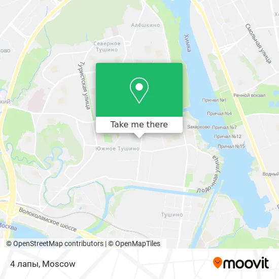 4 лапы map