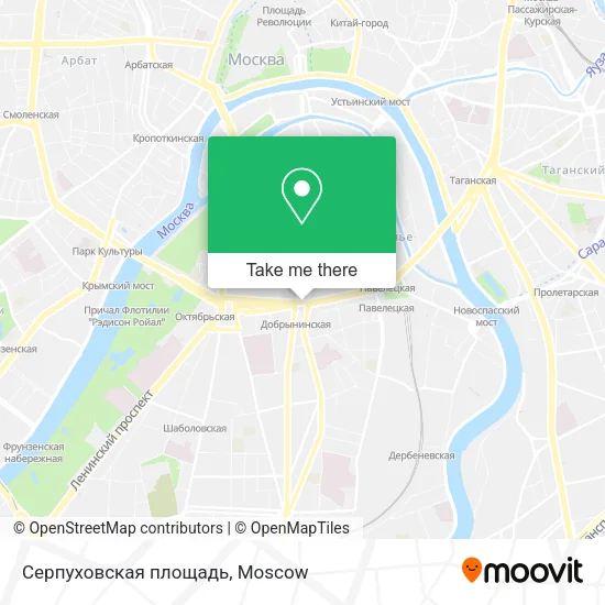 Серпуховская площадь map