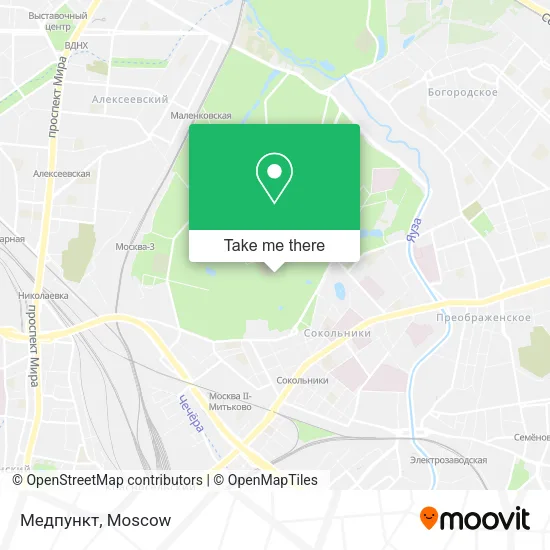 Медпункт map