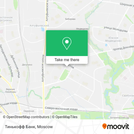 Тинькофф Банк map