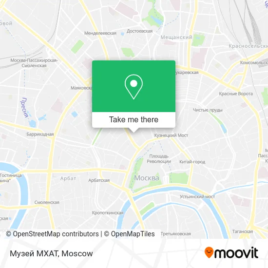 Музей МХАТ map