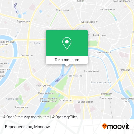 Берсеневская map