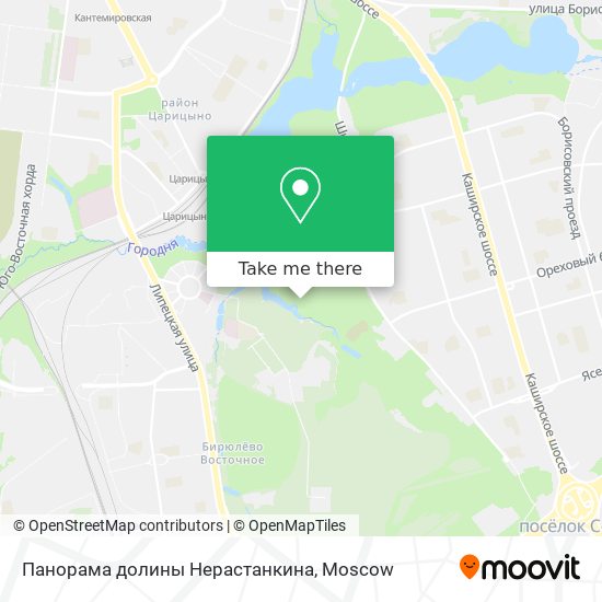 Панорама долины Нерастанкина map