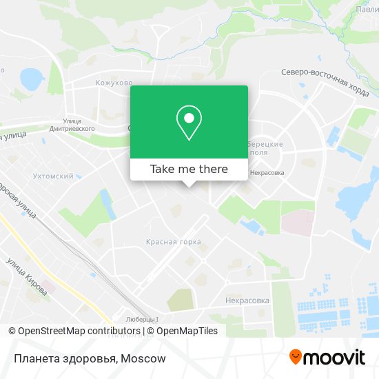 Планета здоровья map