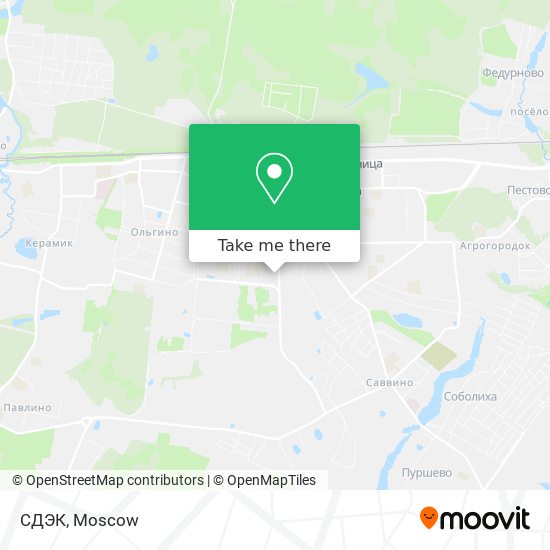 СДЭК map