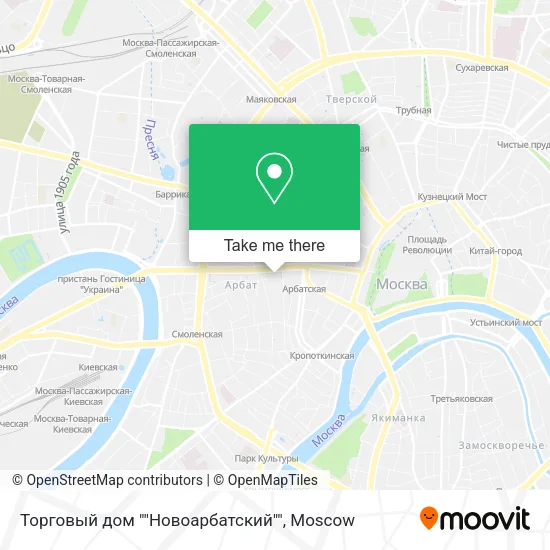 Торговый дом ""Новоарбатский"" map